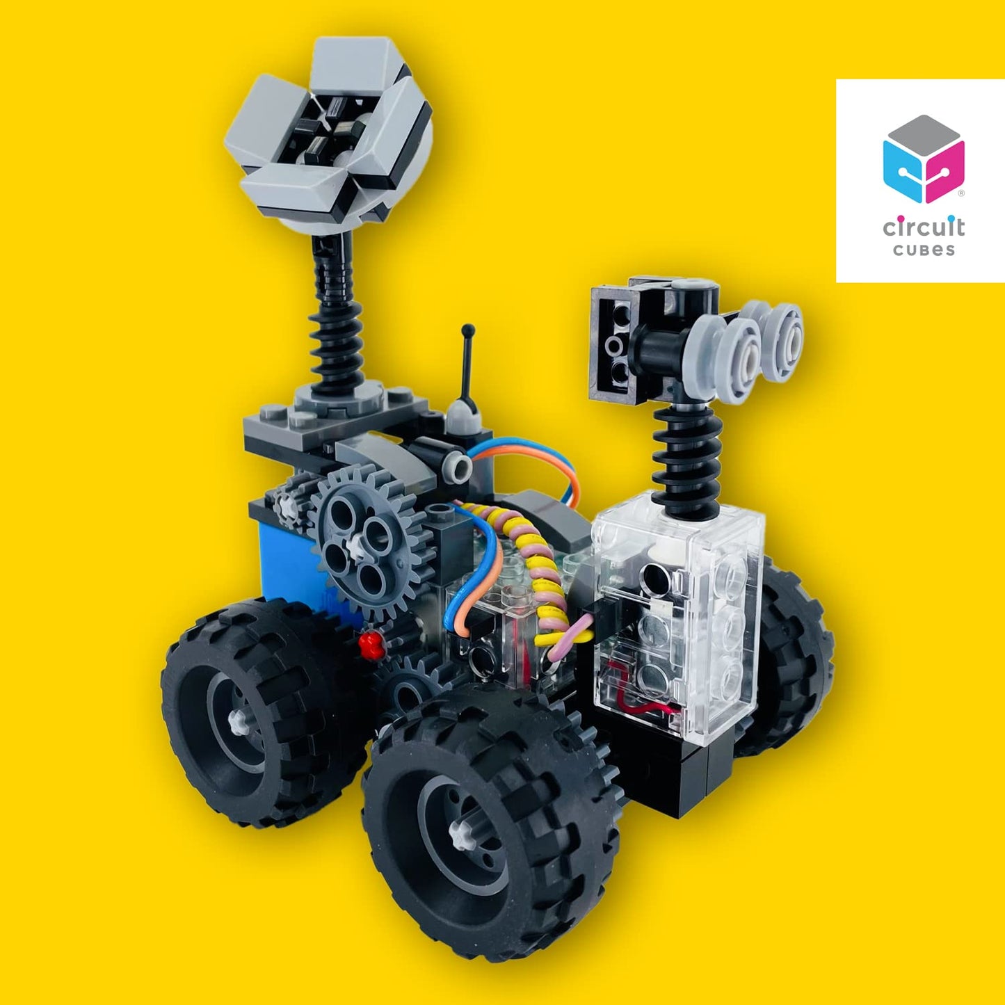 Circuit Cubes Space Rovers Kit – Remote Control STEM Robotics for Kids 8+