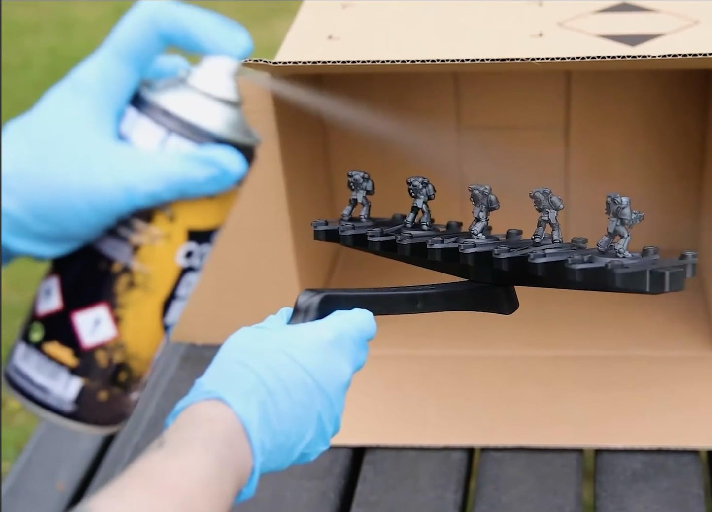 Citadel Chaos Black Primer Spray – Base Coat for Miniatures