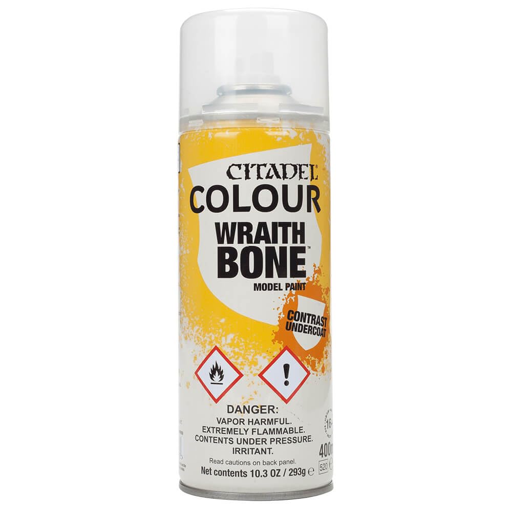Citadel Contrast Spray – Wraithbone Undercoat Aerosol by Games Workshop