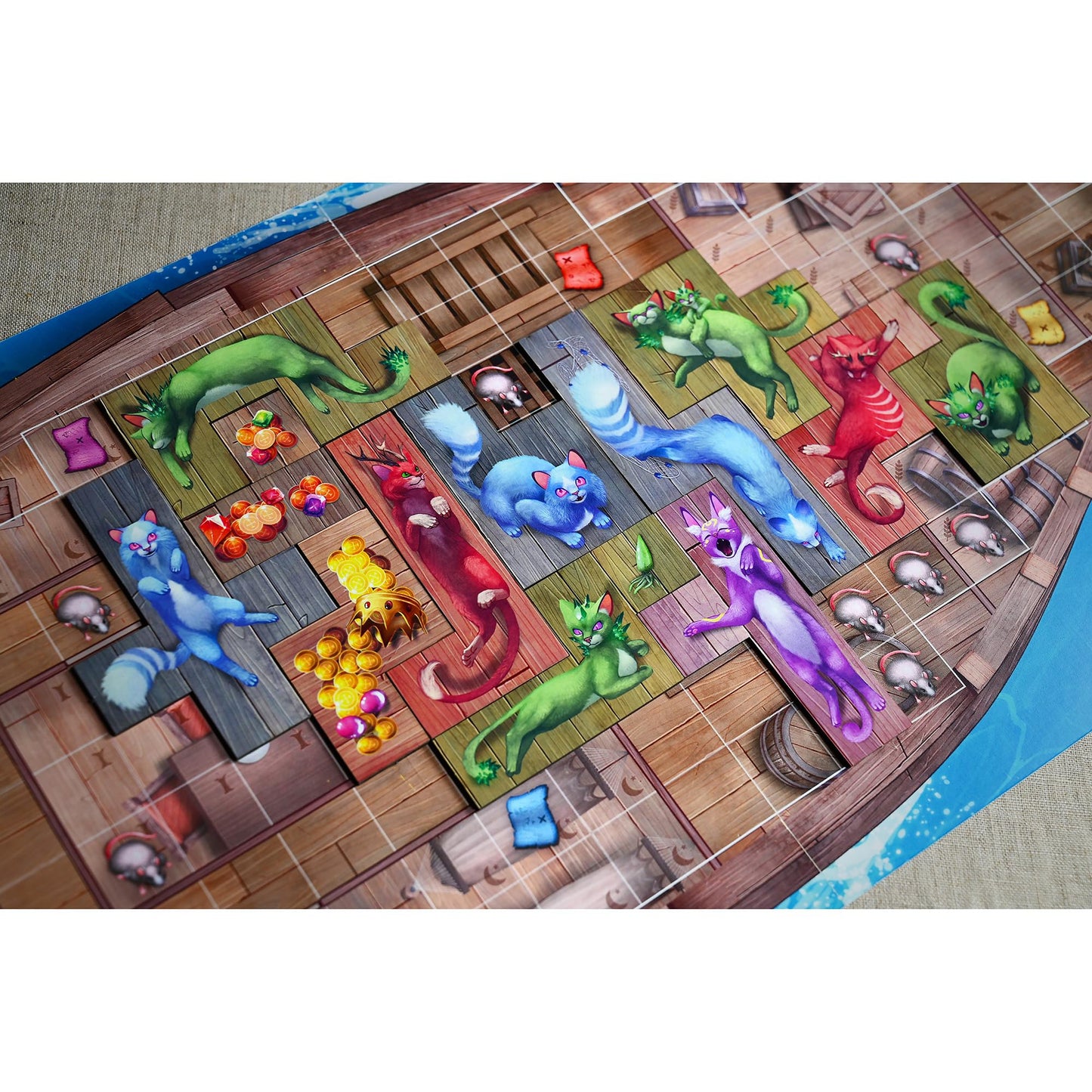 City of Games The Isle of Cats — Rescue Cats & Tile Placement for 1-4 Players