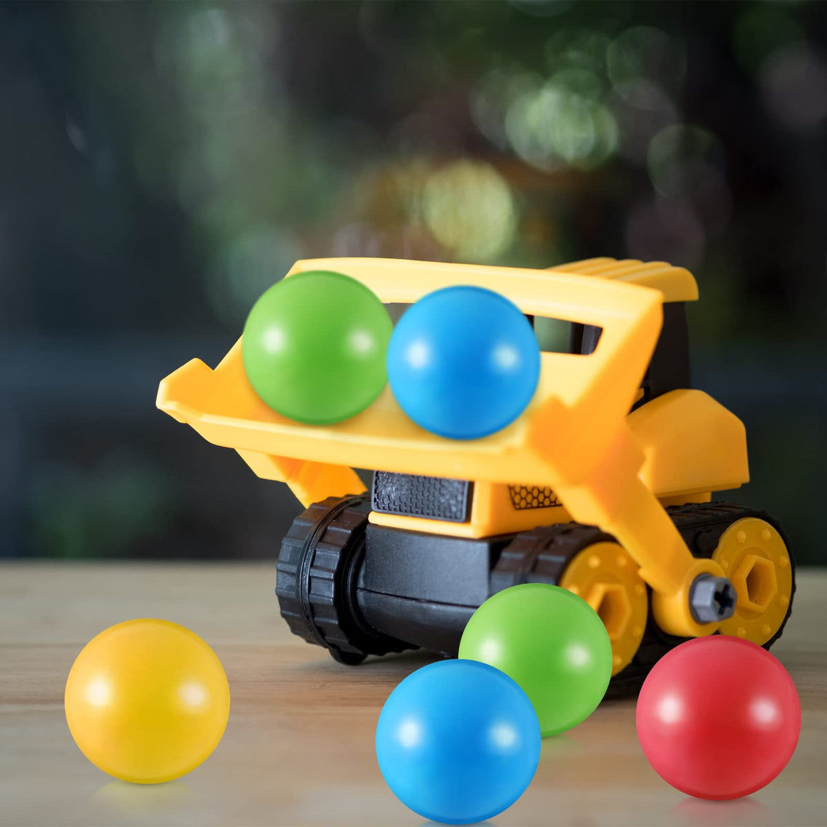 Civaner 6-Pack Colorful Replacement Balls for Bulldozer Toys – 1.75-Inch