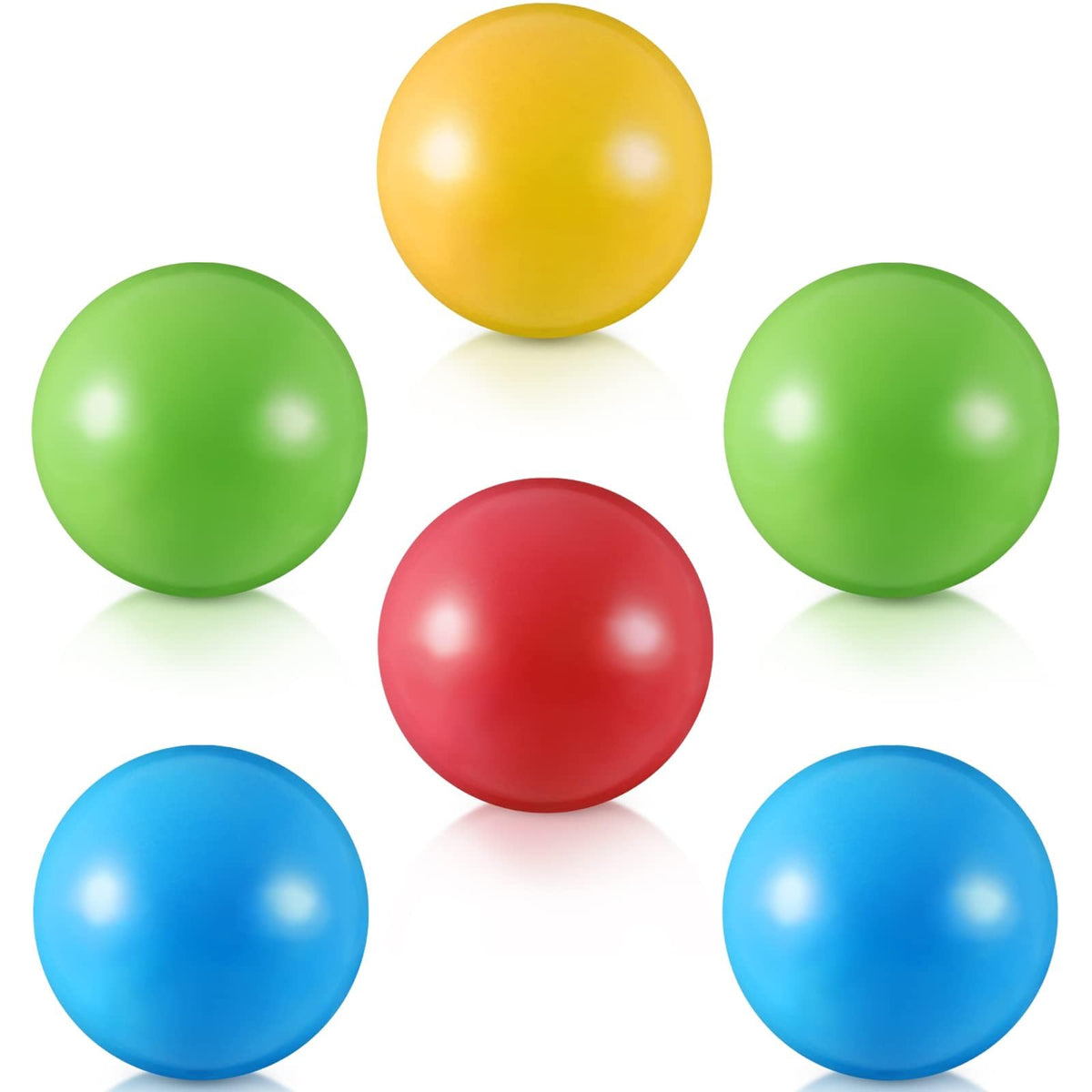 Civaner 6-Pack Colorful Replacement Balls for Bulldozer Toys – 1.75-Inch