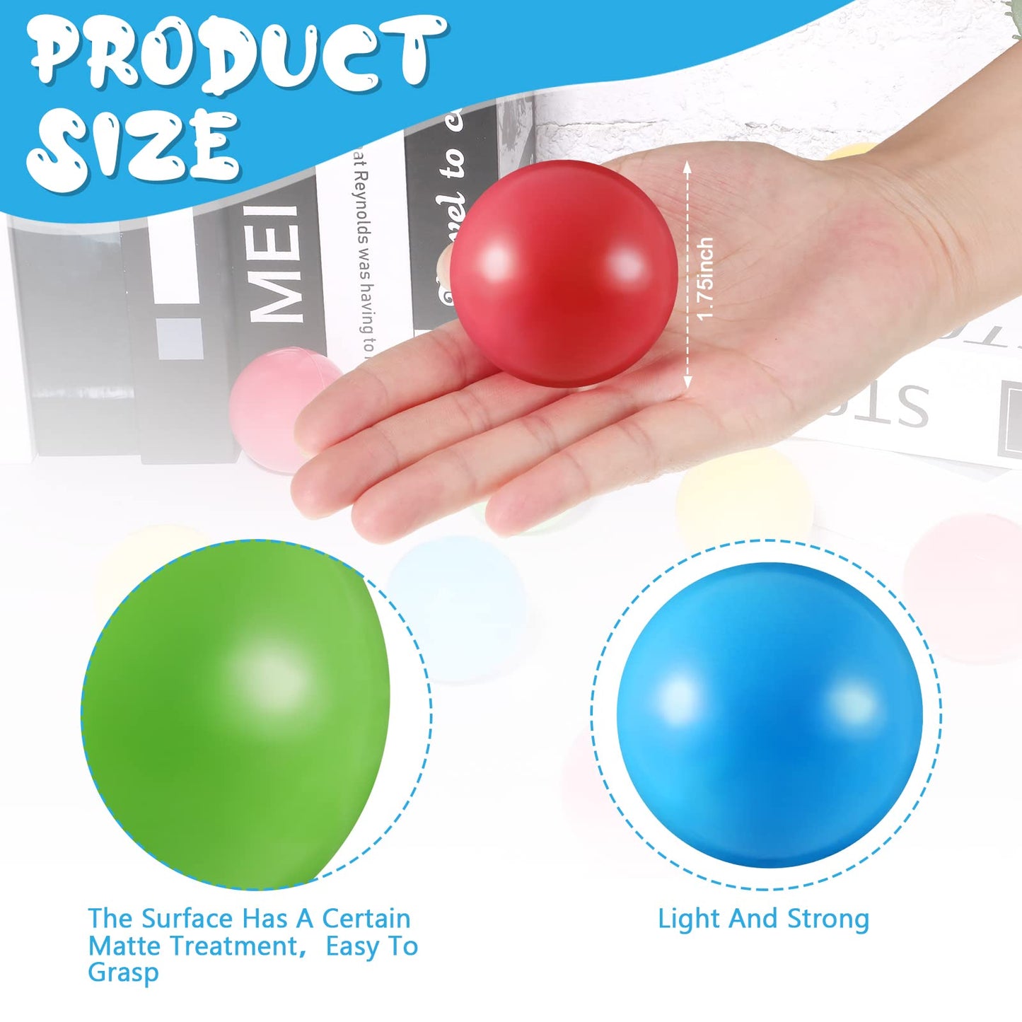 Civaner 6-Pack Colorful Replacement Balls for Bulldozer Toys – 1.75-Inch