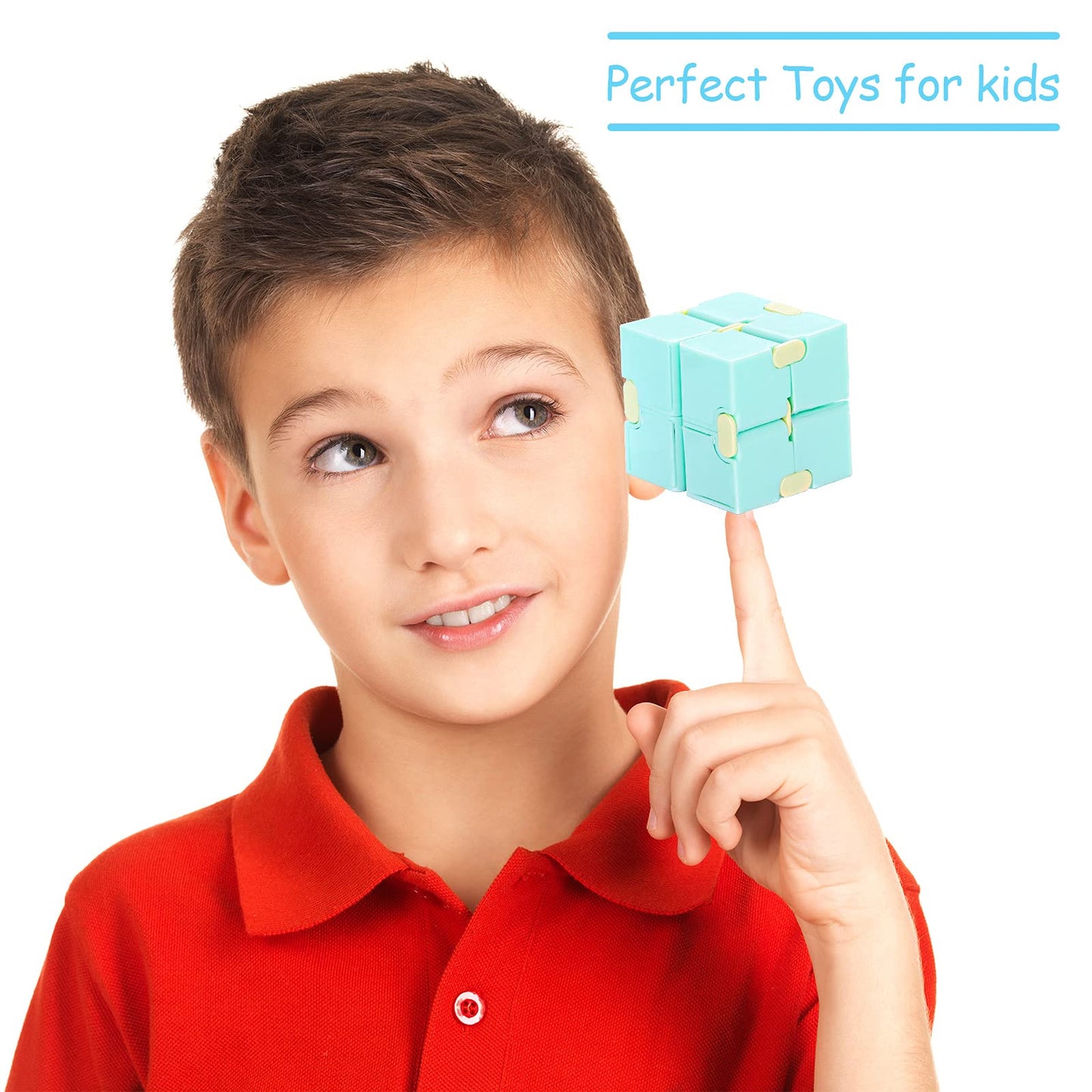 Civaner 22-Piece Infinity Cube Set — Multicolor Handheld Fidget Toy