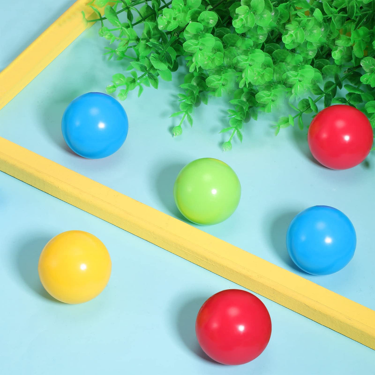 Civaner 6-Pack Colorful Replacement Balls for Bulldozer Toys – 1.75-Inch