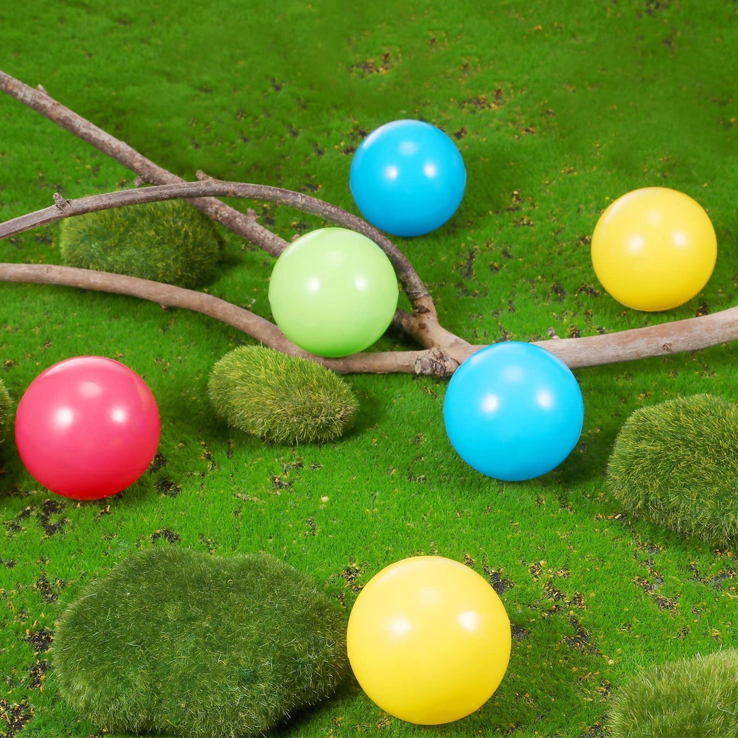 Civaner 6-Pack Colorful Replacement Balls for Bulldozer Toys – 1.75-Inch