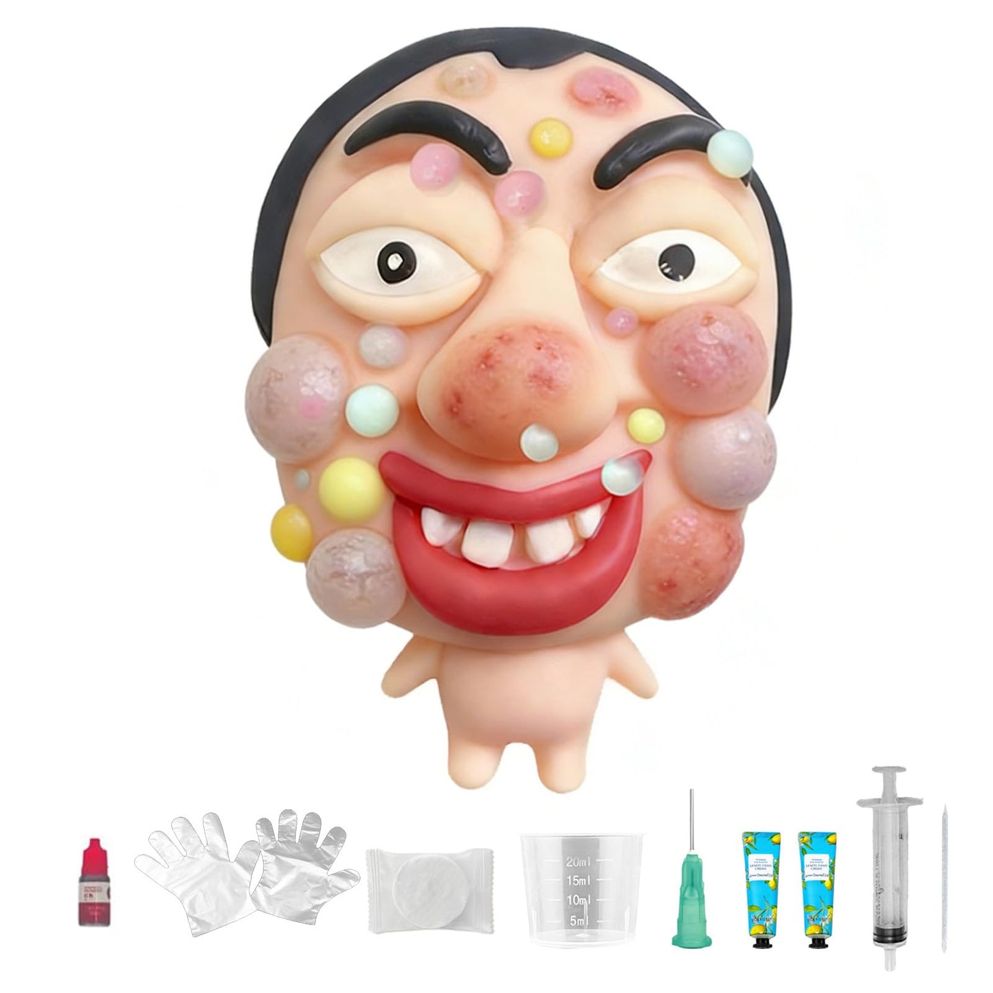 CIYOJA Pimple Popper — Large Silicone Squishy Toy for Adults (2 Fillings Included)