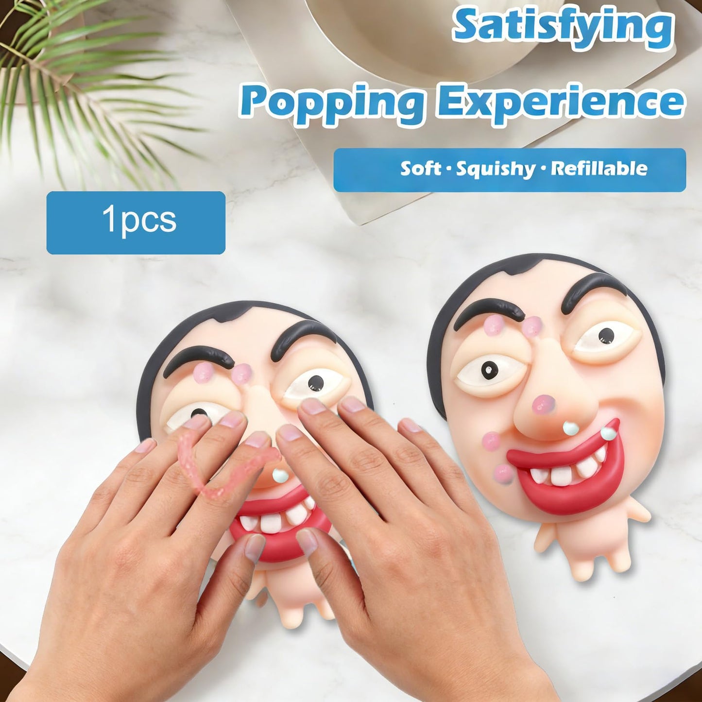 CIYOJA Pimple Popping Toy — Reusable Silicone Squishy Fidget for ASMR & Stress Relief