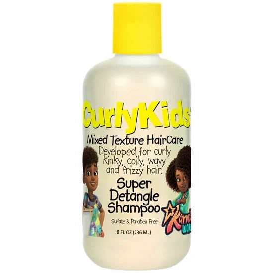 CurlyKids Super Detangle Shampoo 8oz
