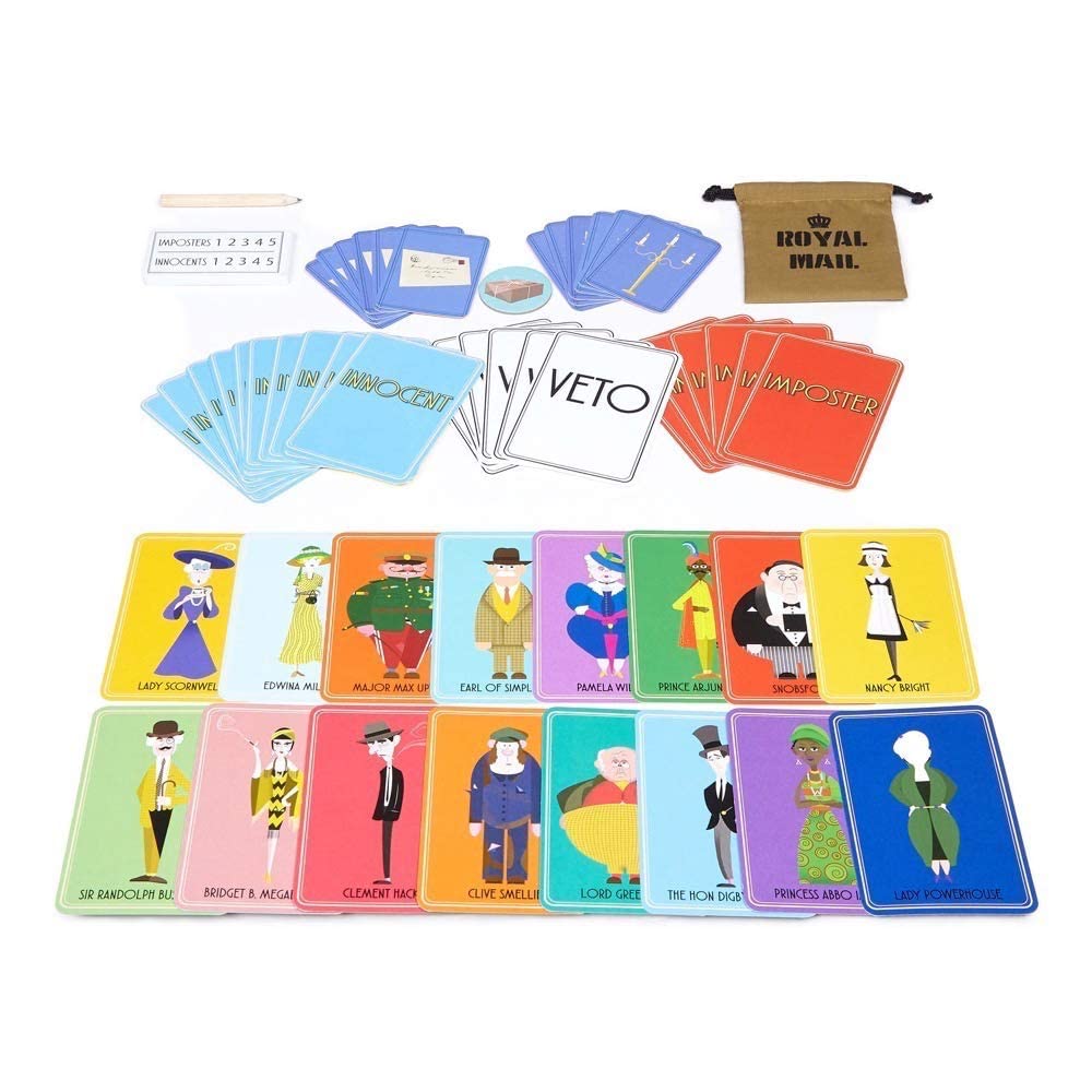Clarendon Games Imposter! – After-Dinner Social Deduction for 3-16 Players