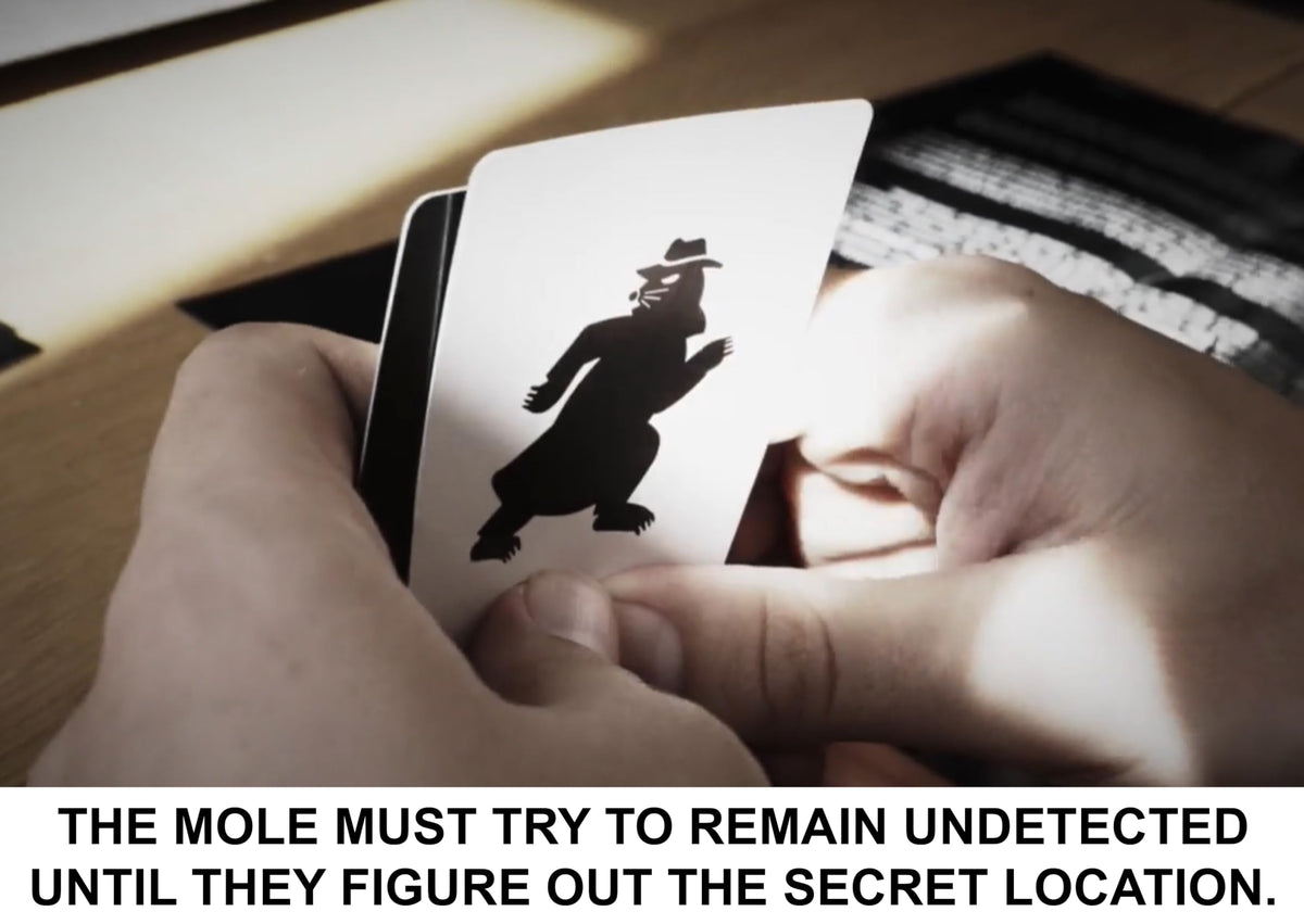 Clarendon Games The Mole Party Game - Social Deduction Card Game