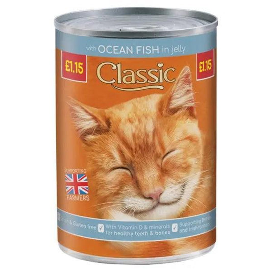 Classic with Ocean Fish in Jelly 400g (Case of 12)