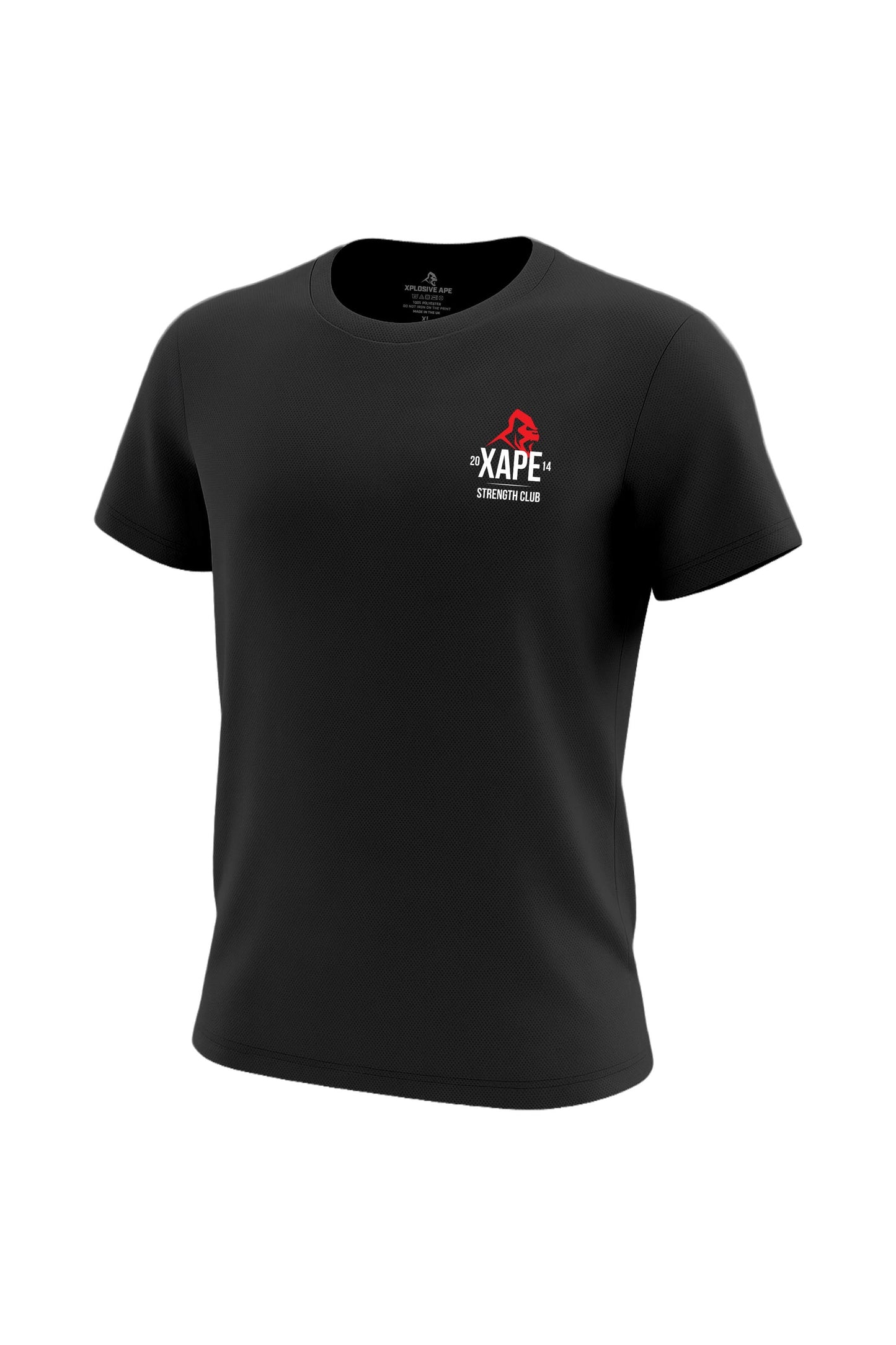 XAPE Classic Strength X Tech Tee - Black