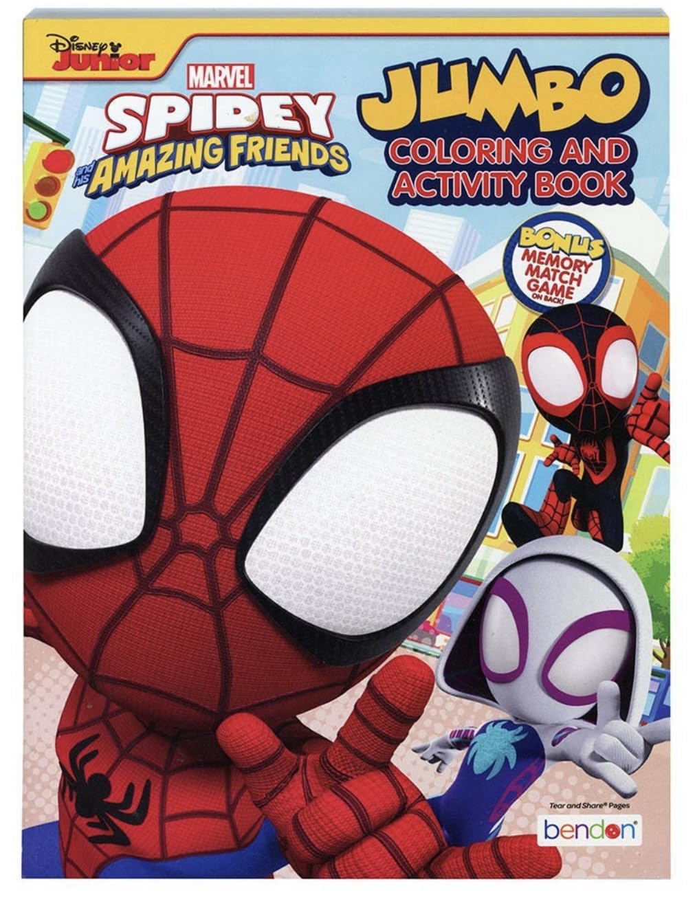 Spidey and His Amazing Friends Coloring & Activity Pad – 80 Pages | Classroom Supply