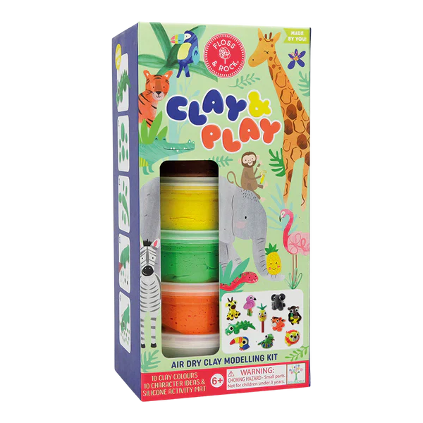 Floss & Rock Clay and Play - Jungle