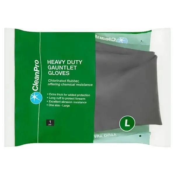 CleanPro Heavy Duty Gauntlet Gloves Large 1 Pair