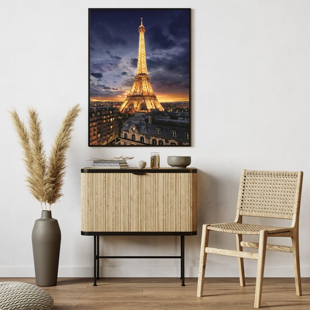 Clementoni Eiffel Tower Puzzle 1000 Pieces – Premium Italian Jigsaw Puzzle