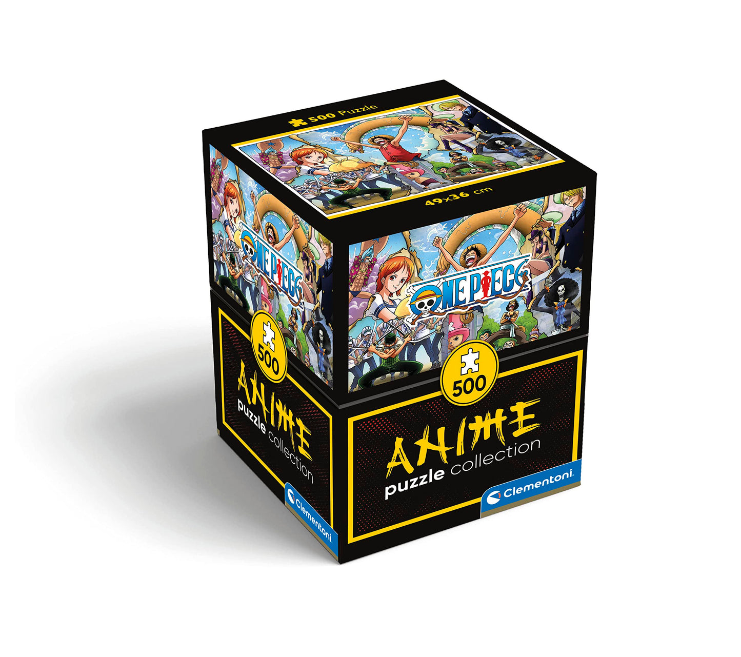 Clementoni Anime One 500-Piece Jigsaw Puzzle for Adults – Made in Italy (35136)