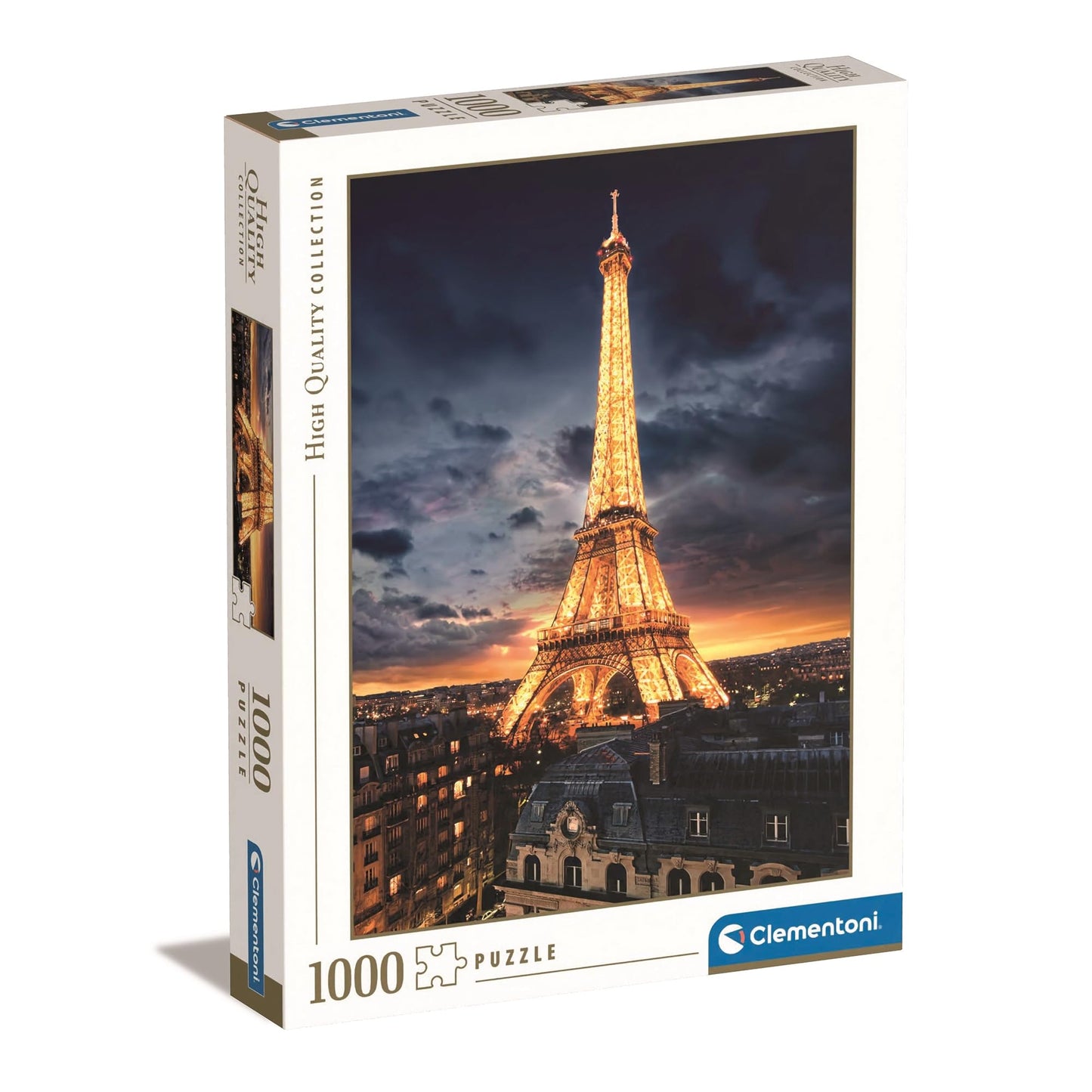 Clementoni Eiffel Tower Puzzle 1000 Pieces – Premium Italian Jigsaw Puzzle