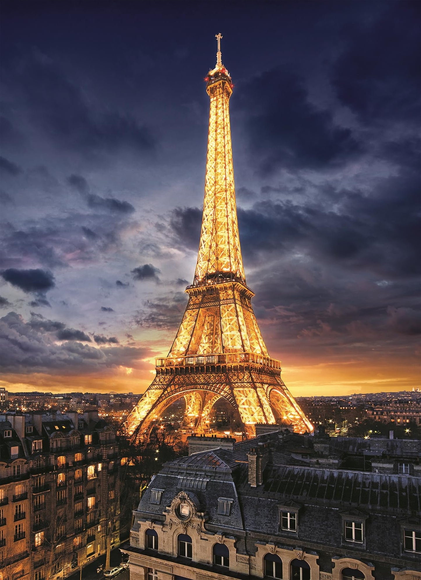 Clementoni Eiffel Tower Puzzle 1000 Pieces – Premium Italian Jigsaw Puzzle