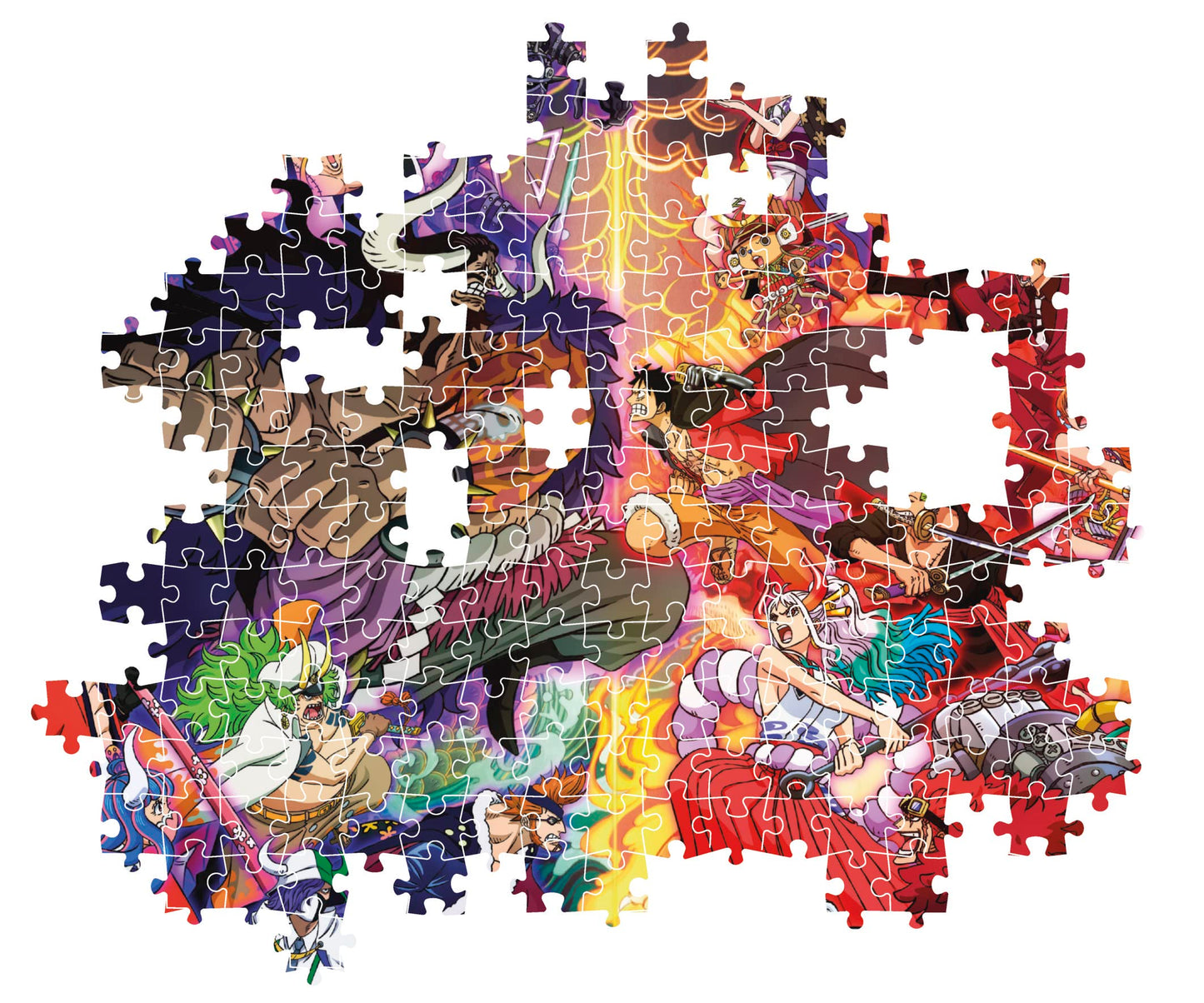 Clementoni - Puzzle Anime One Piece - 1000-Piece Jigsaw Puzzle for Adults | Made in Italy