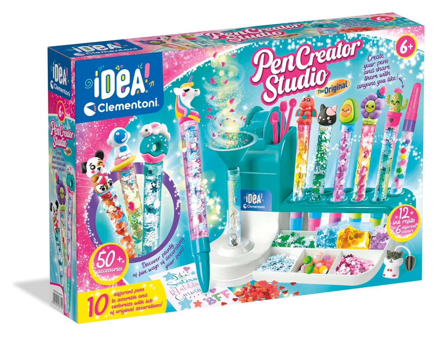 Clementoni Idea Creator Studio – Pen Lab for Kids | Create Custom Pens & Crafts