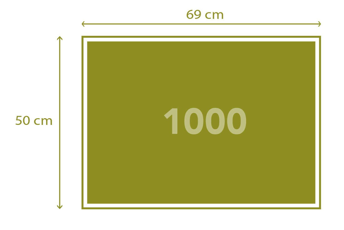 Clementoni Machu Picchu 1000-Piece Puzzle - Made in Italy - 69 x 50 cm