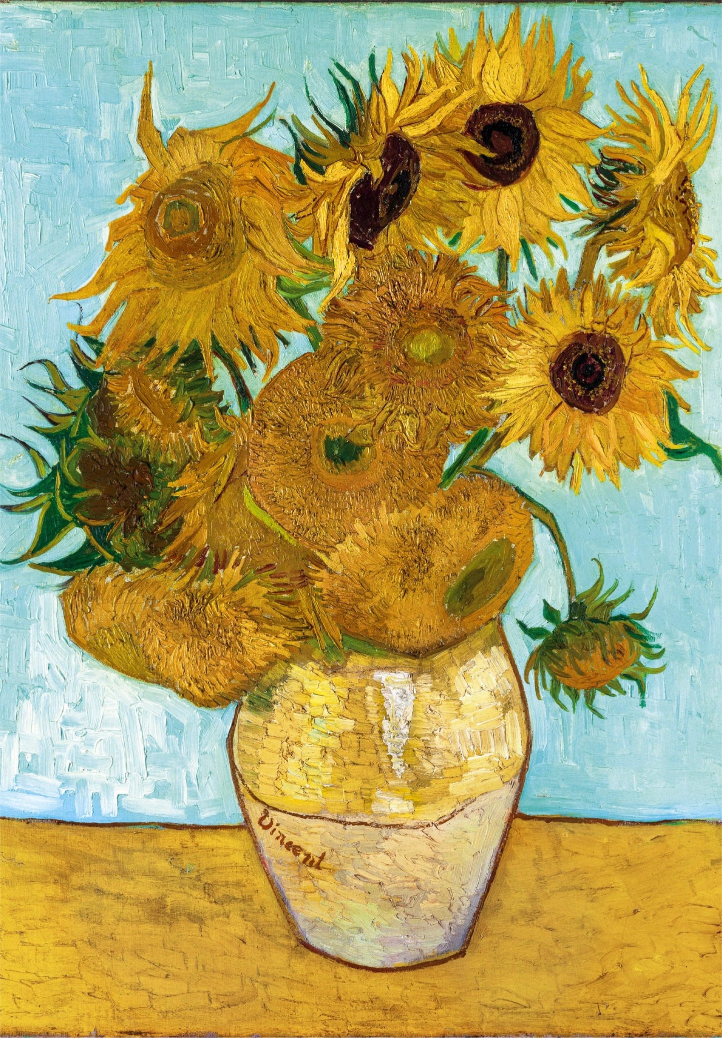 Clementoni Museum 1000-Piece Jigsaw Puzzle – Van Gogh Girasoli Sunflowers