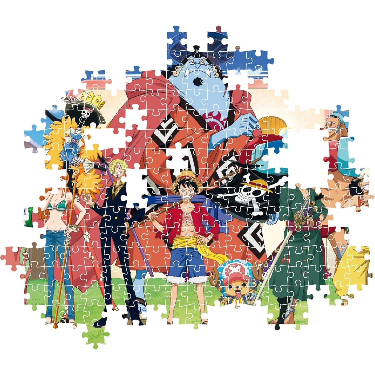 Clementoni 1500-Piece Naruto Shippuden Puzzle for Adults – Poster Included, Made in Italy