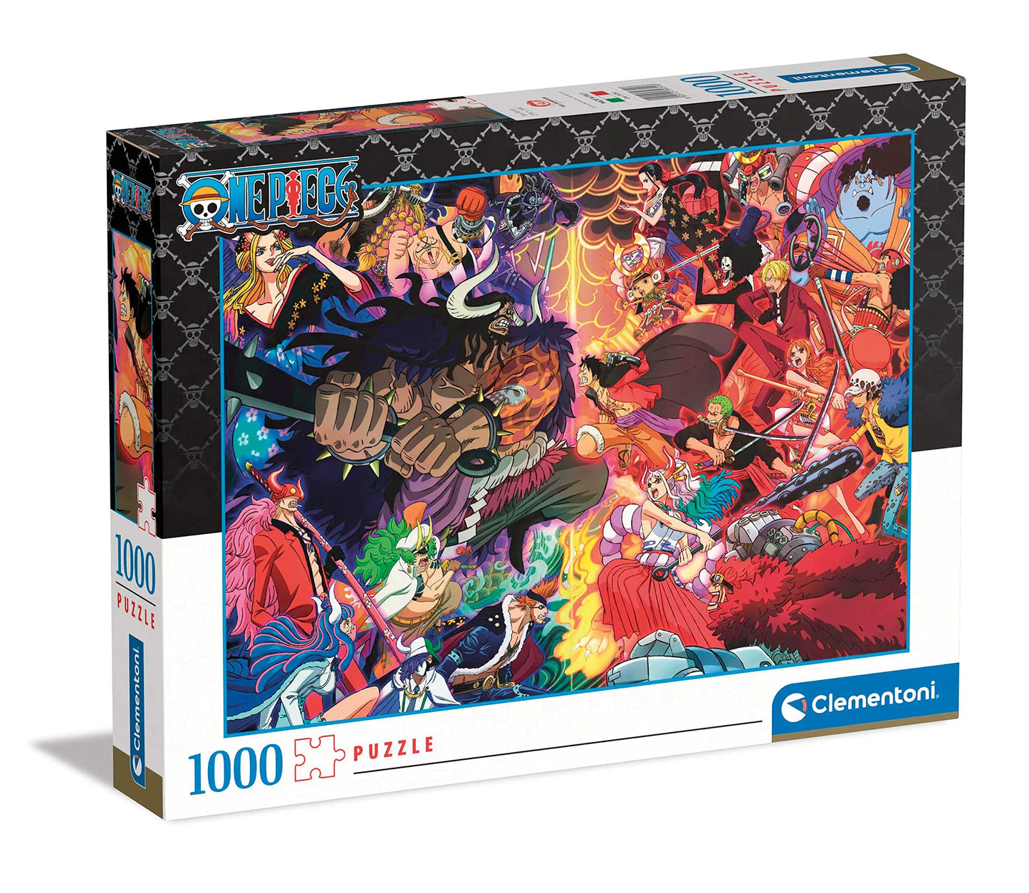 Clementoni - Puzzle Anime One Piece - 1000-Piece Jigsaw Puzzle for Adults | Made in Italy