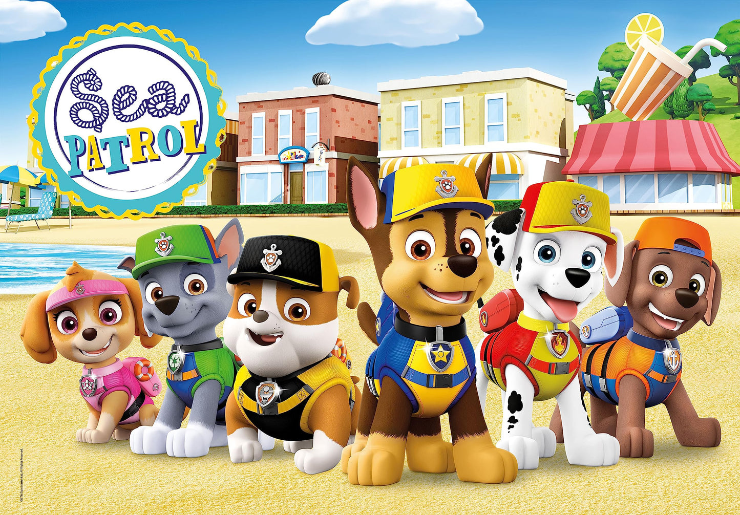 Clementoni Paw Patrol Puzzle 2x20 Pieces – 29 x 19 cm, Ages 3+