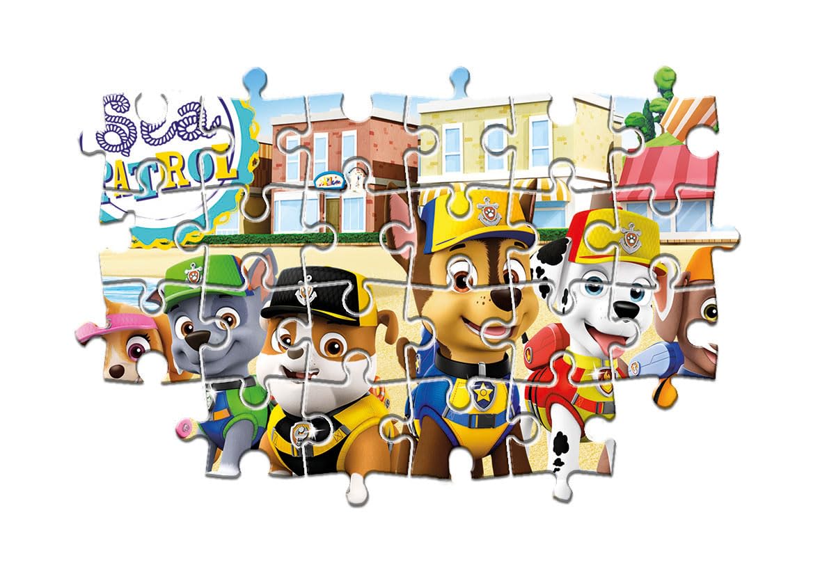 Clementoni Paw Patrol Puzzle 2x20 Pieces – 29 x 19 cm, Ages 3+