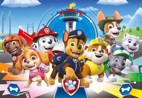 Clementoni Paw Patrol Supercolor Puzzle – 180 Pieces for Ages 7+ | Made in Italy