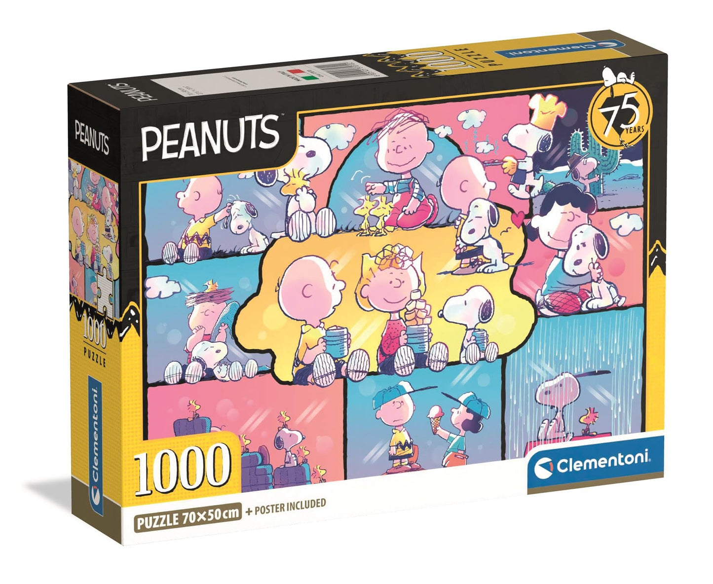 Clementoni 1000-Piece Peanuts Snoopy Puzzle | Special Series, Made in Italy