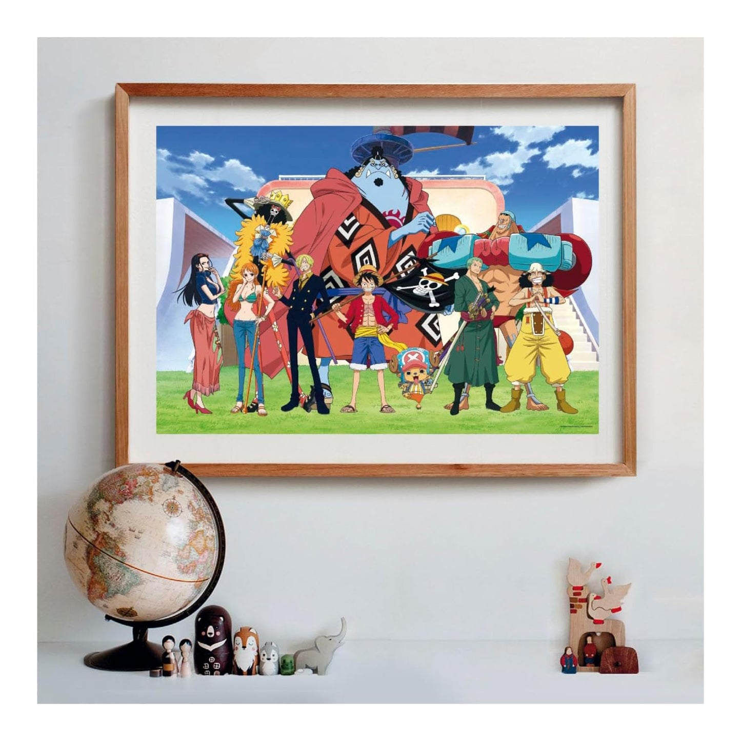 Clementoni 1500-Piece Naruto Shippuden Puzzle for Adults – Poster Included, Made in Italy