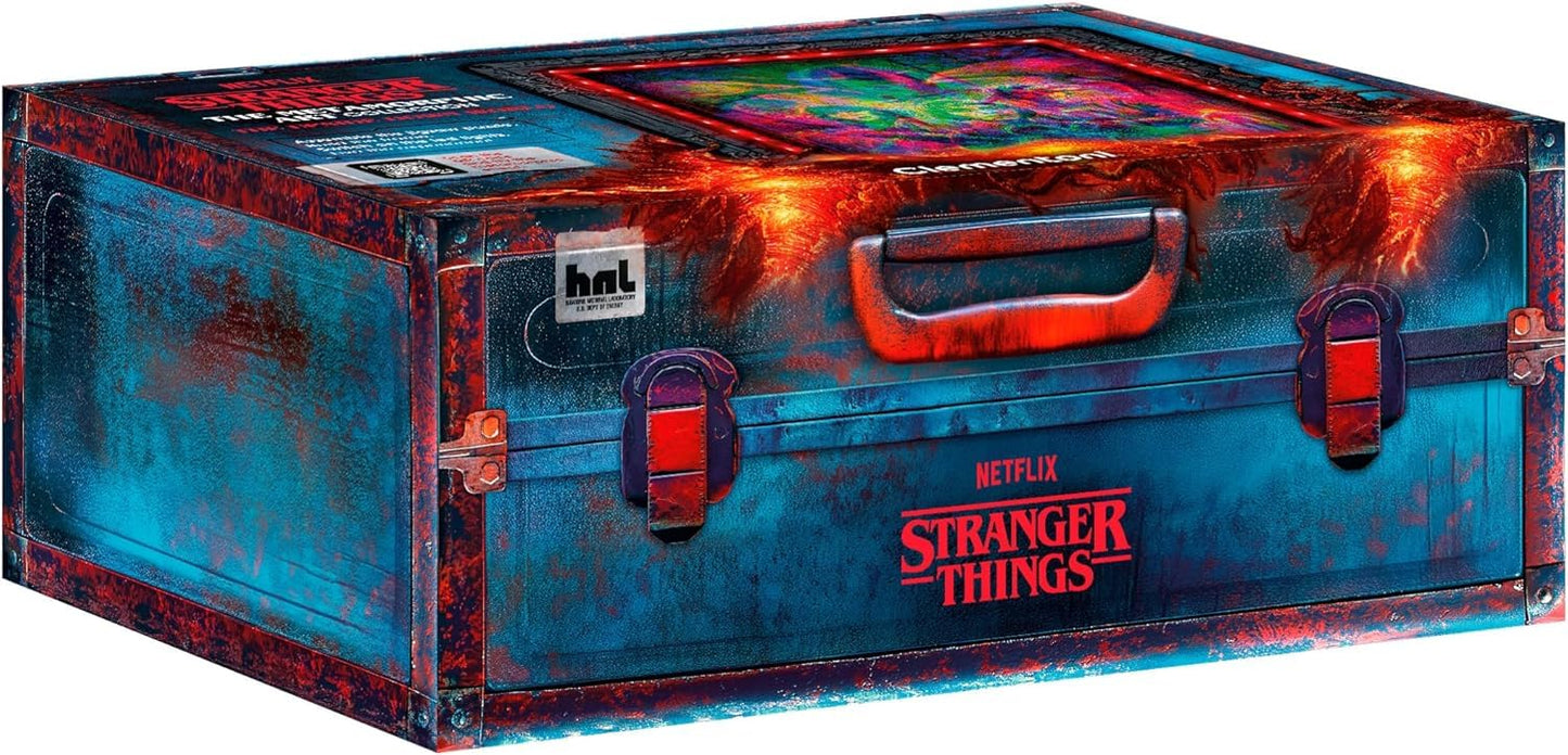 Clementoni Stranger Things Metamorphic Art with LED Light — 520-Piece Puzzle