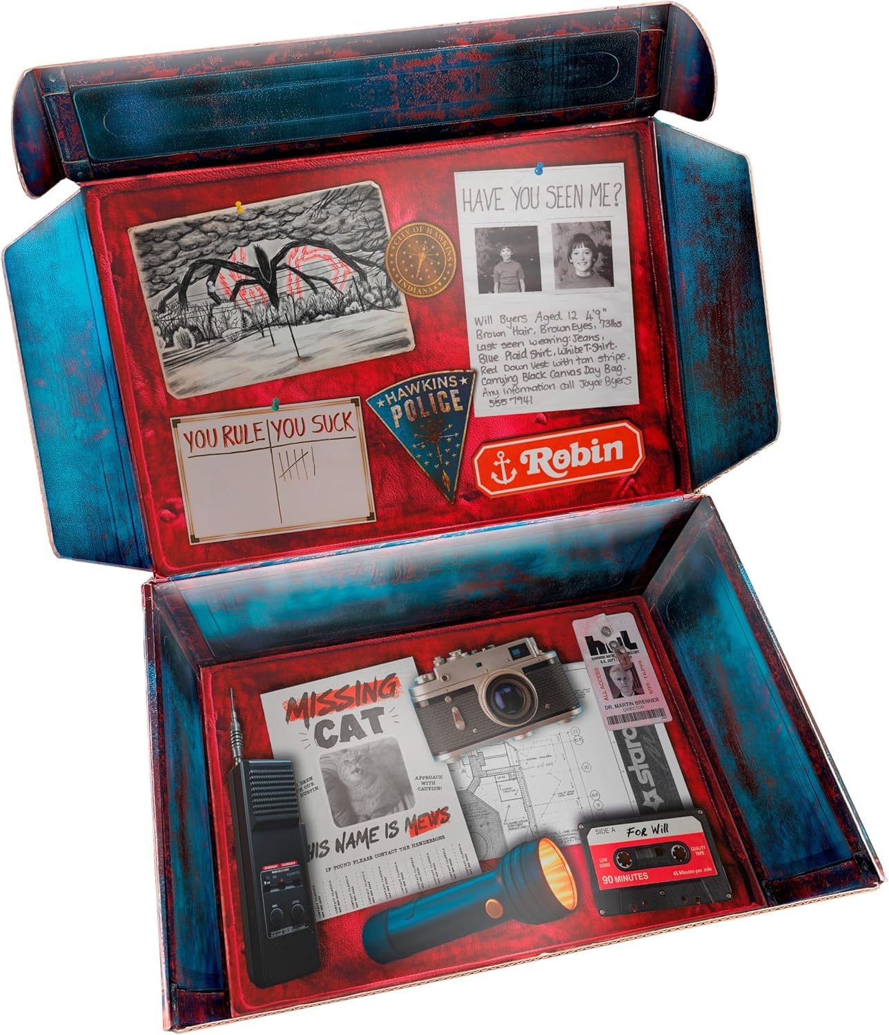 Clementoni Stranger Things Metamorphic Art with LED Light — 520-Piece Puzzle