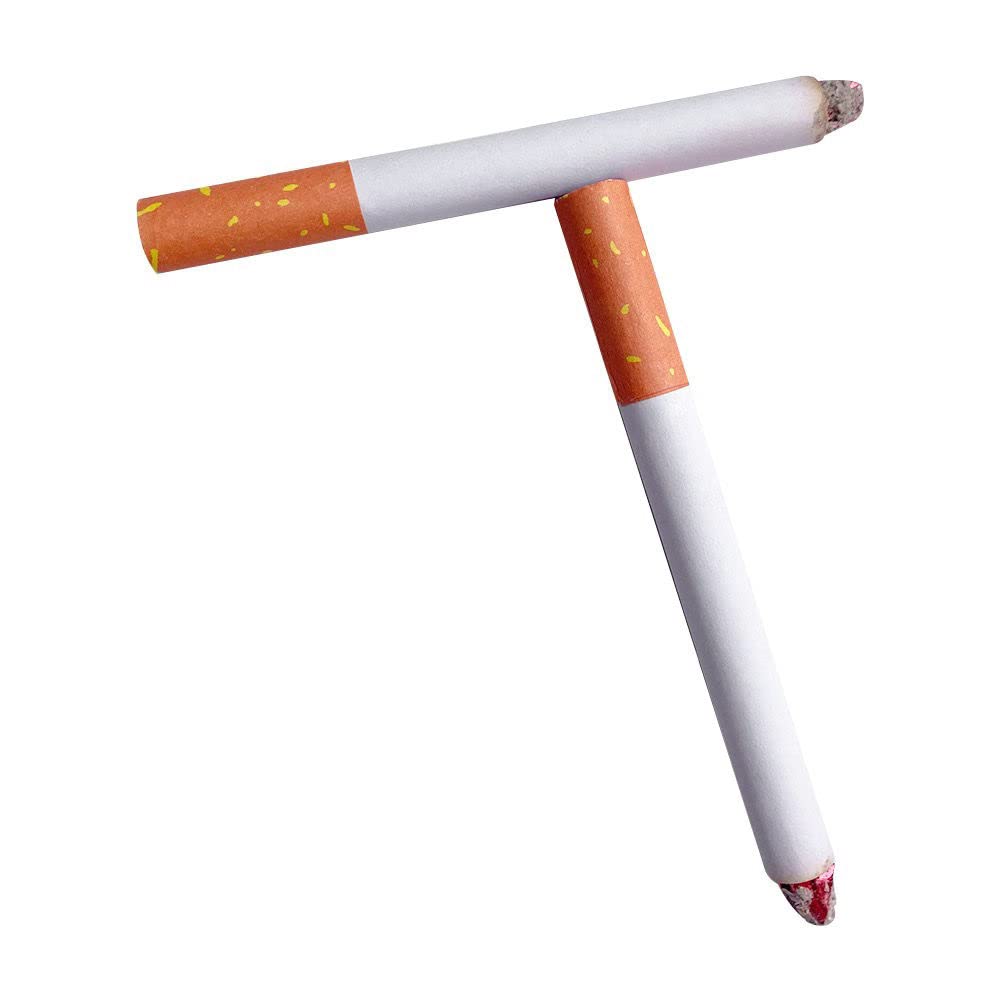 CLESEN Fake Cigarettes – 3.25-Inch Realistic Prop Cigarettes, Pack of 24 for Themed Parties & Theatre