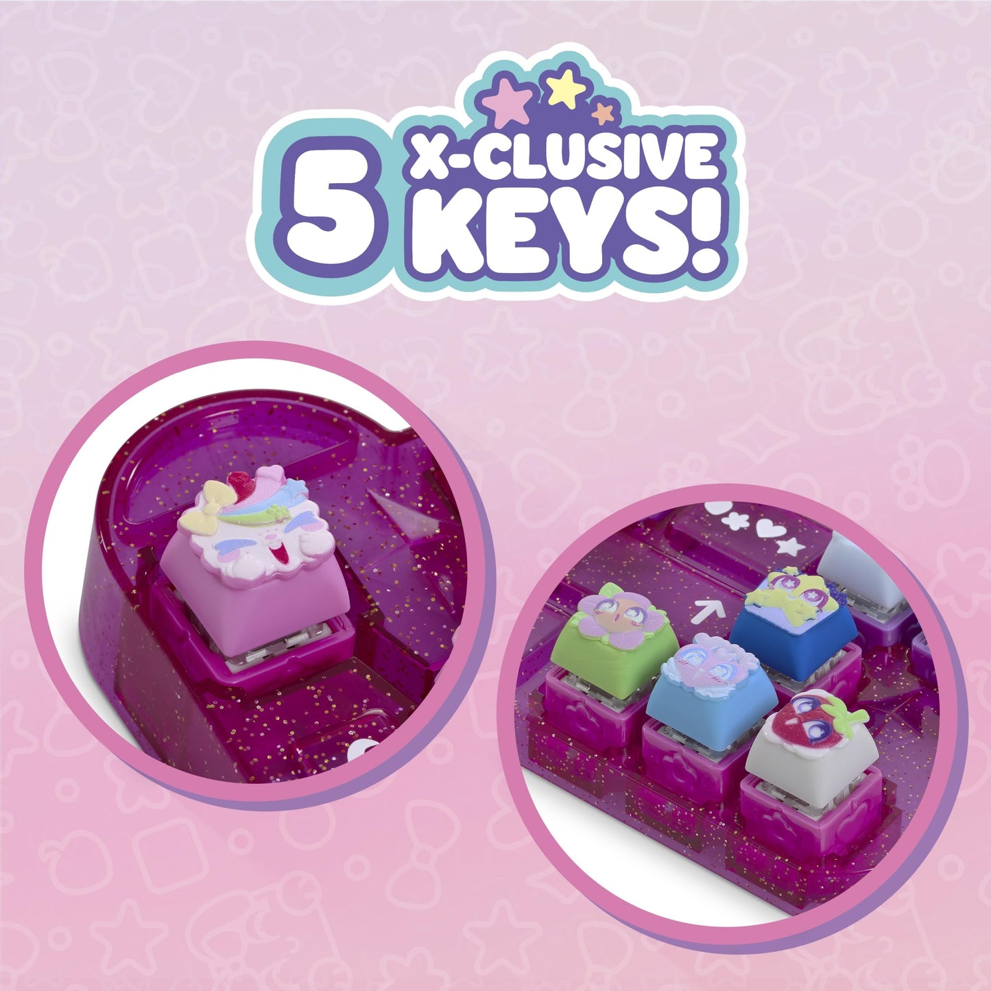 Clickeez Keyboard Mega Pack – Starter Set with 15 Clickeez & Exclusive Mega Pack Characters | Ages 6+
