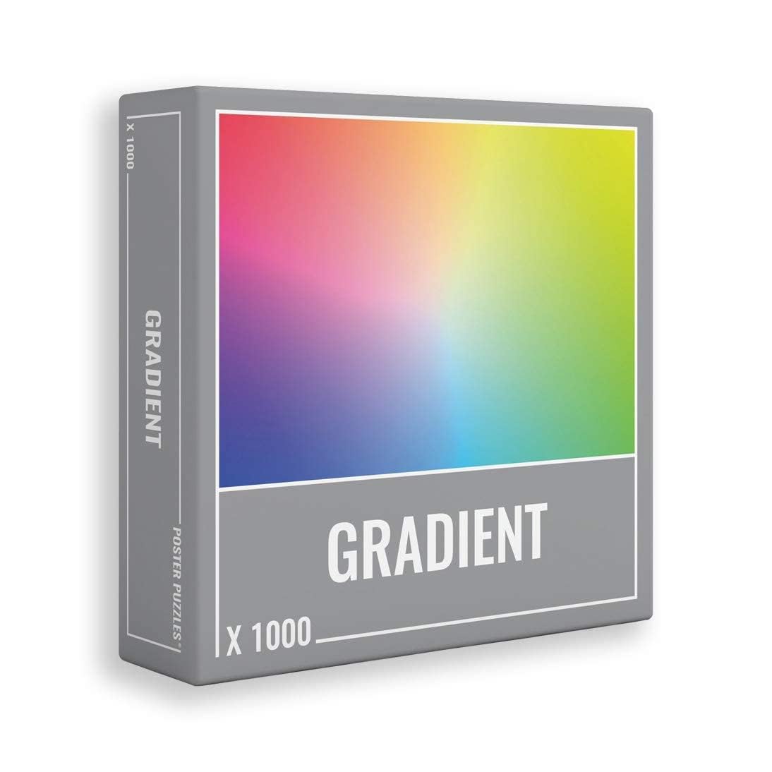 Cloudberries Gradient Puzzle – 1000-Piece Jigsaw for Adults with Rainbow Color Gradient
