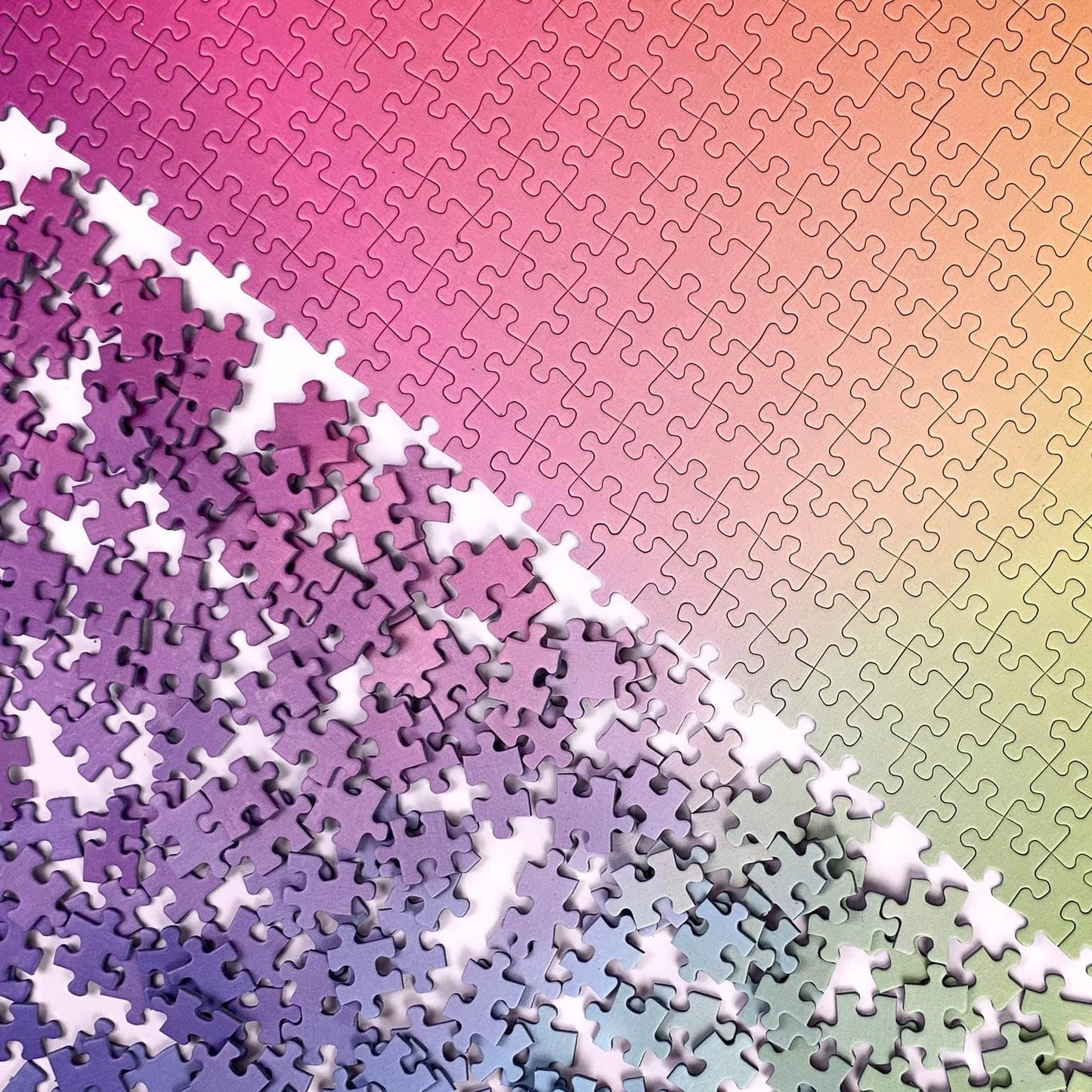 Cloudberries Gradient Puzzle – 1000-Piece Jigsaw for Adults with Rainbow Color Gradient
