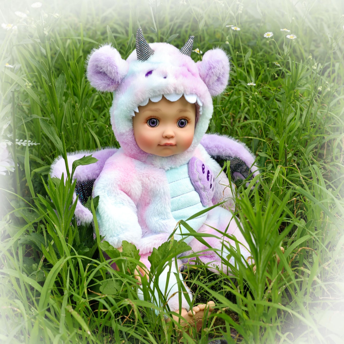Cloveray Elara 18in Baby Doll – Realistic Soft Body with Dragon Costume