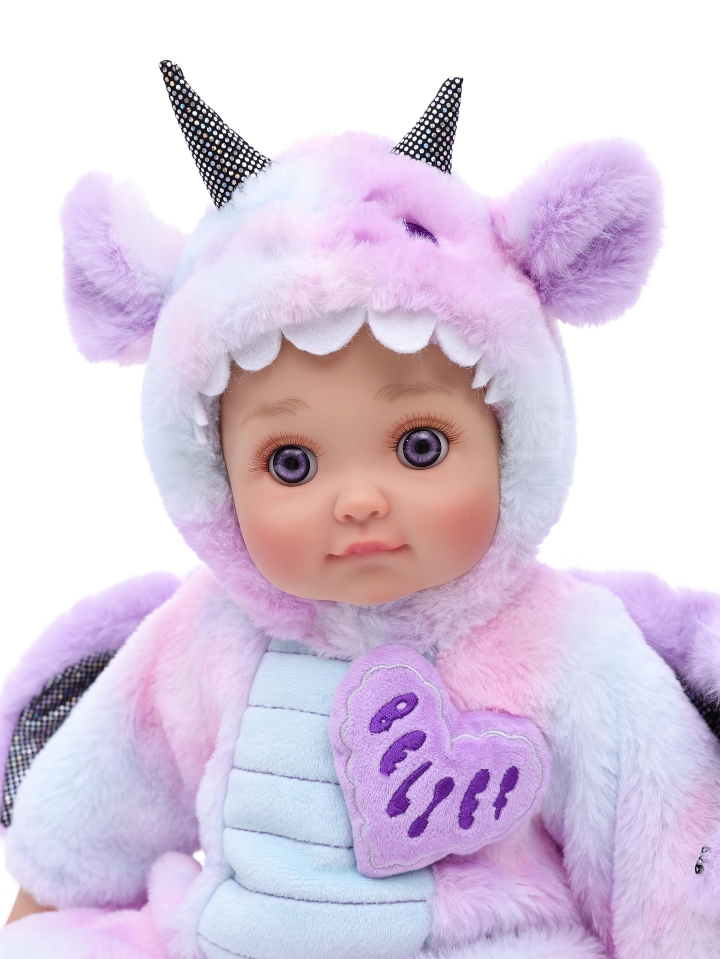 Cloveray Elara 18in Baby Doll – Realistic Soft Body with Dragon Costume