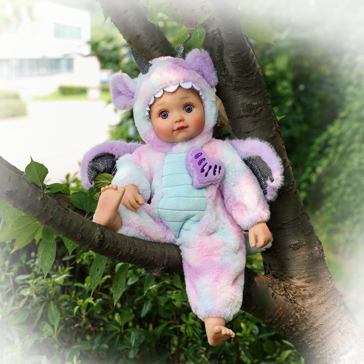 Cloveray Elara 18in Baby Doll – Realistic Soft Body with Dragon Costume