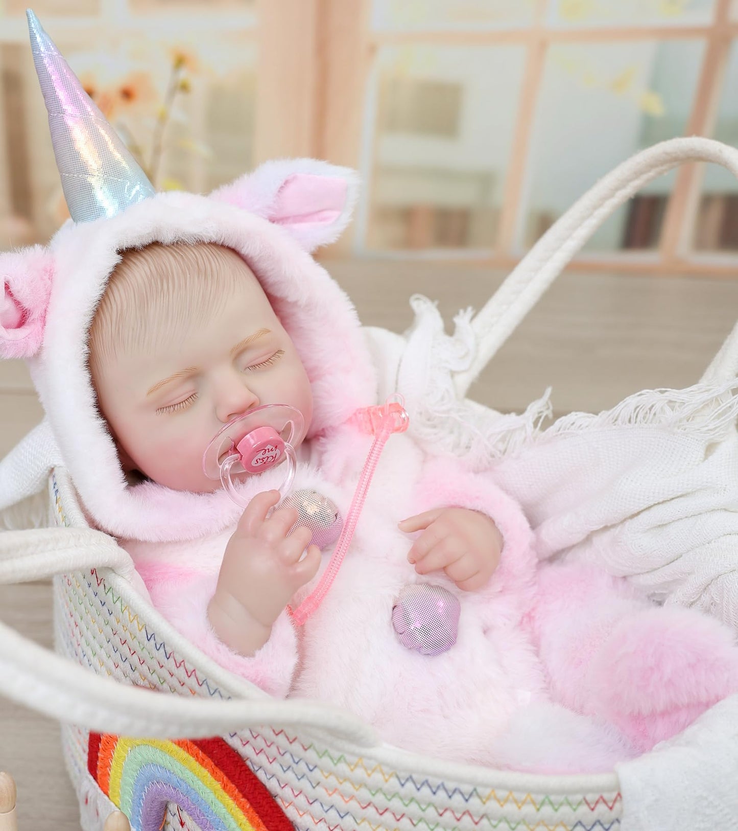 Cloveray Reborn Baby Dolls – 20-Inch Realistic Full-Body Vinyl Girl