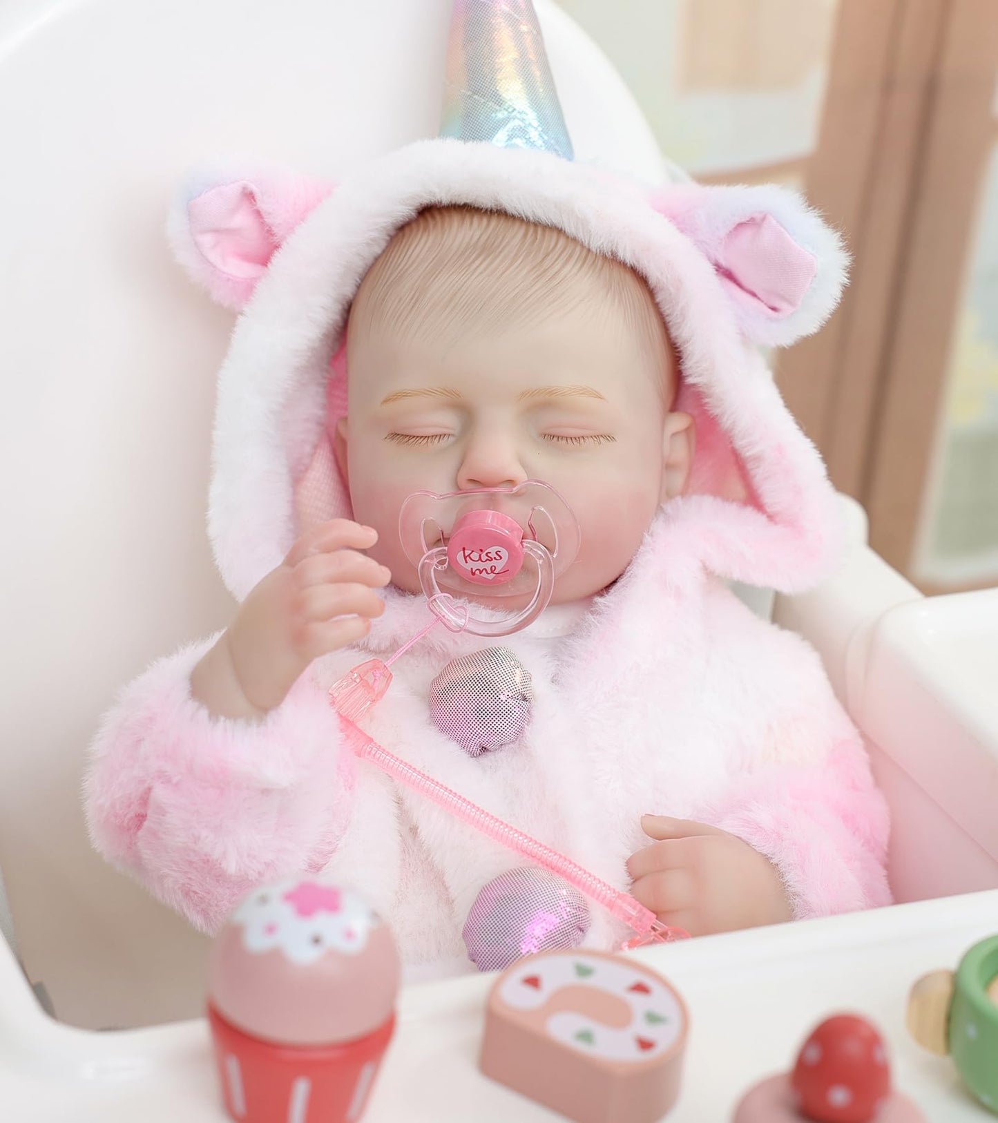 Cloveray Reborn Baby Dolls – 20-Inch Realistic Full-Body Vinyl Girl