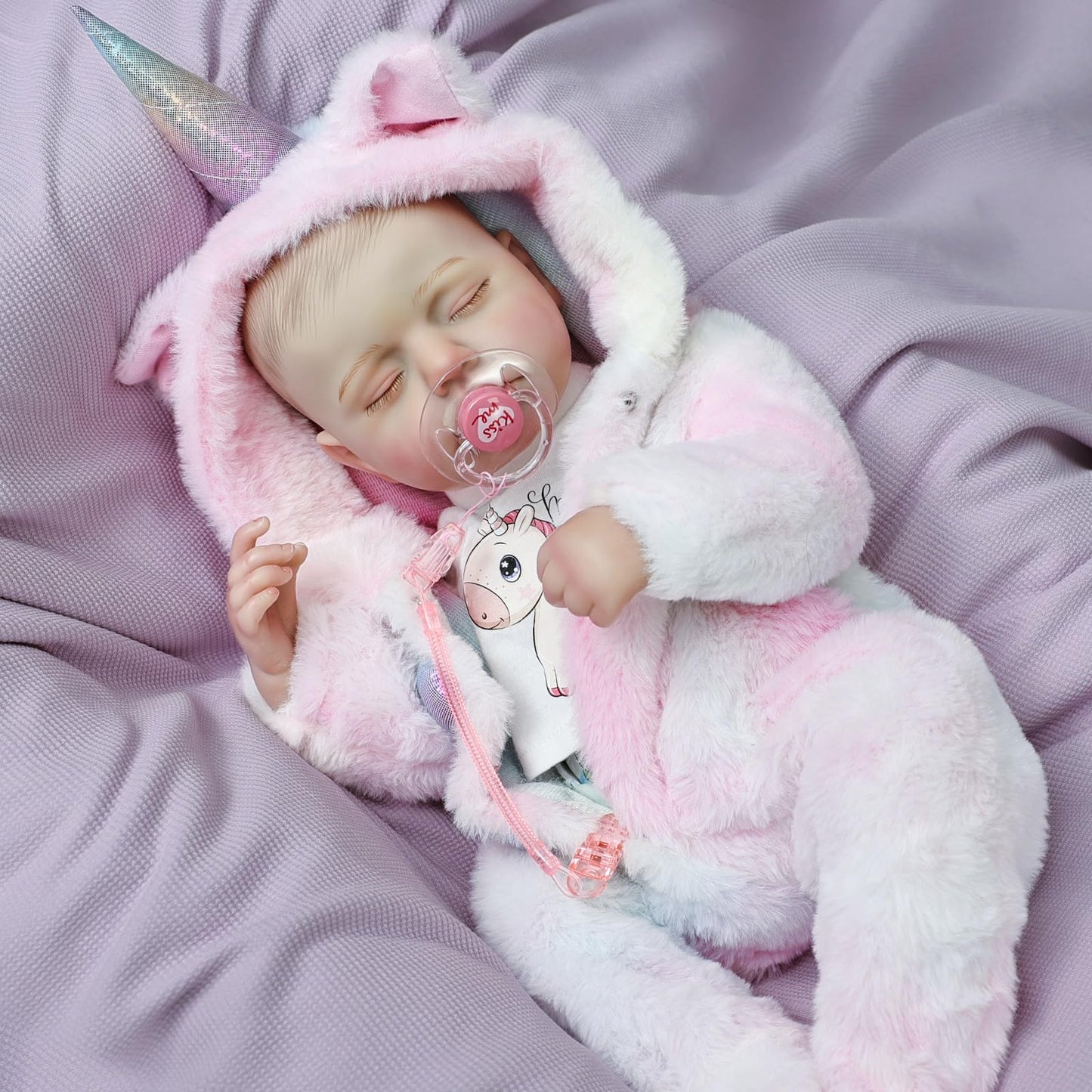 Cloveray Reborn Baby Dolls – 20-Inch Realistic Full-Body Vinyl Girl