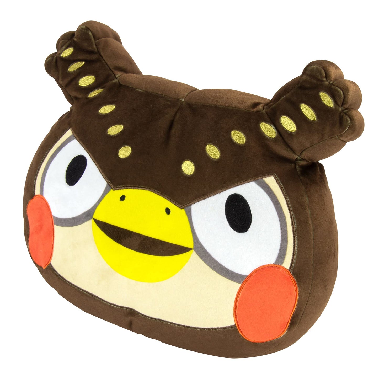 Megasketcher Club Mocchi Mocchi Blathers Plush – 15-Inch Animal Crossing Squishy Plush
