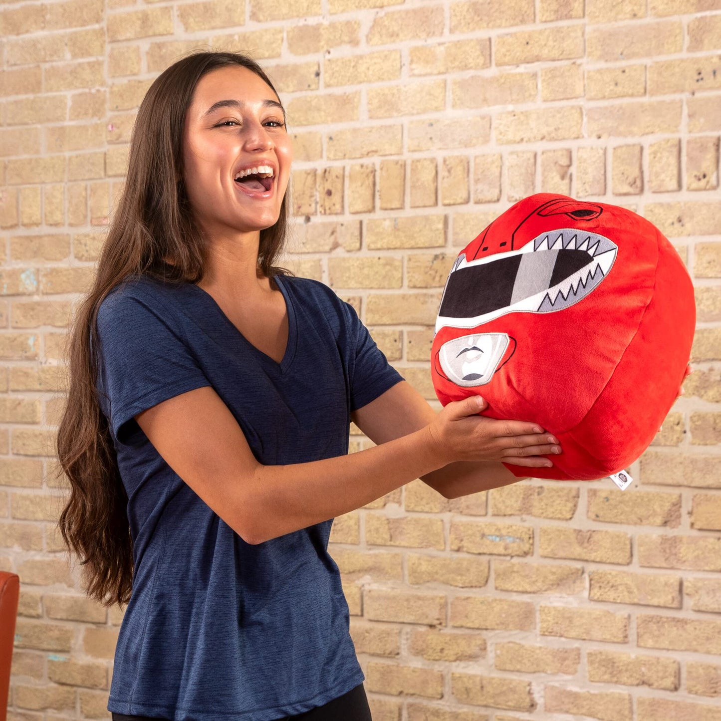 Club Mocchi Mocchi Red Ranger Plush – 15-Inch Officially Licensed Power Rangers Squishy Plush