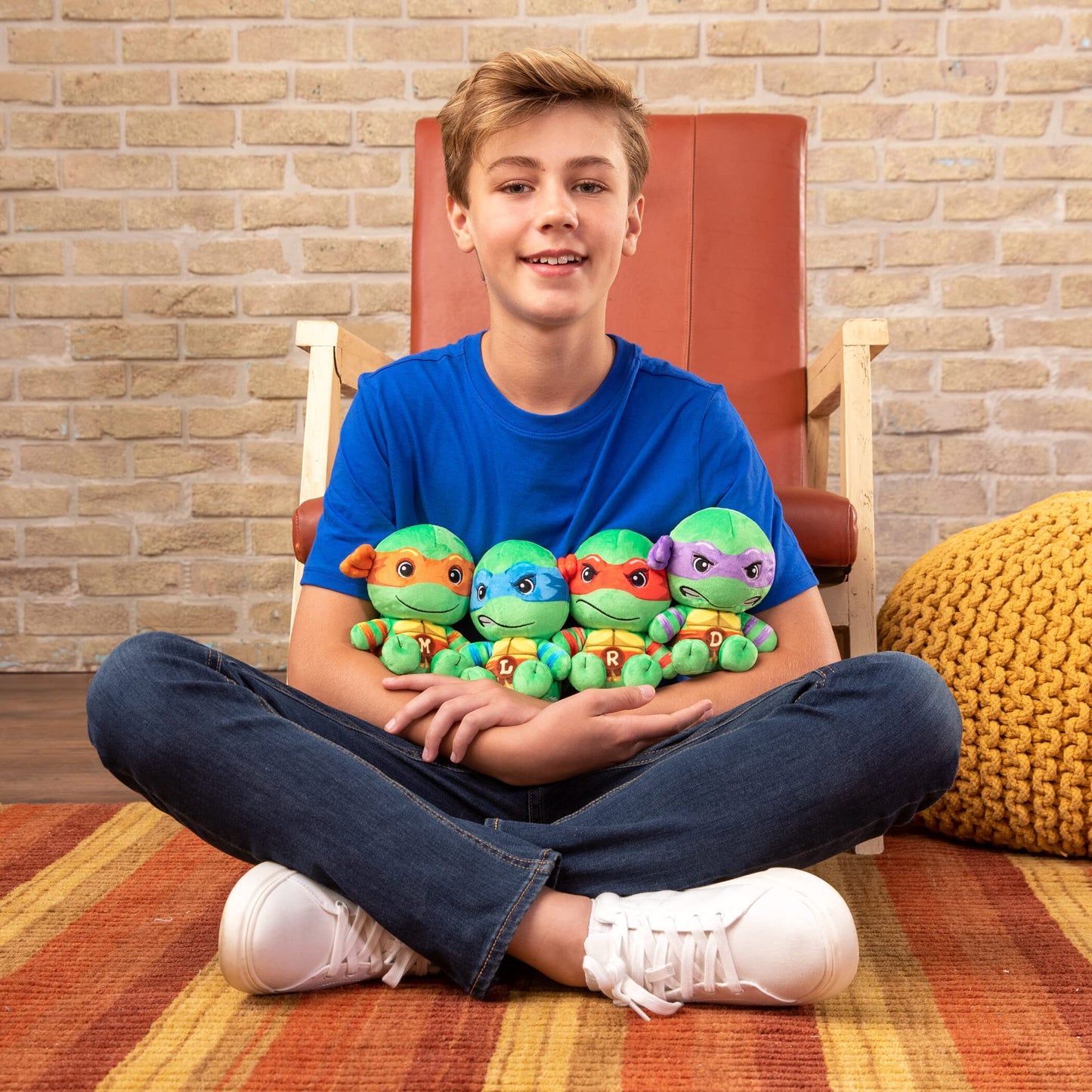 Club Mocchi Mocchi TMNT Donatello Plush – 6 inch Officially Licensed Ninja Turtle Collectible